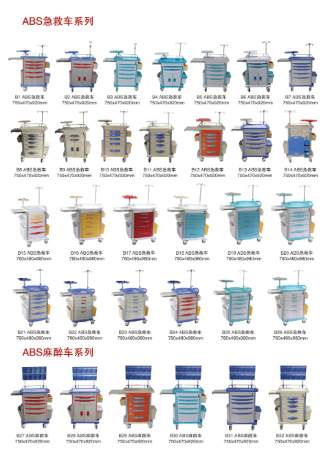 ABS急救車、麻醉車系列