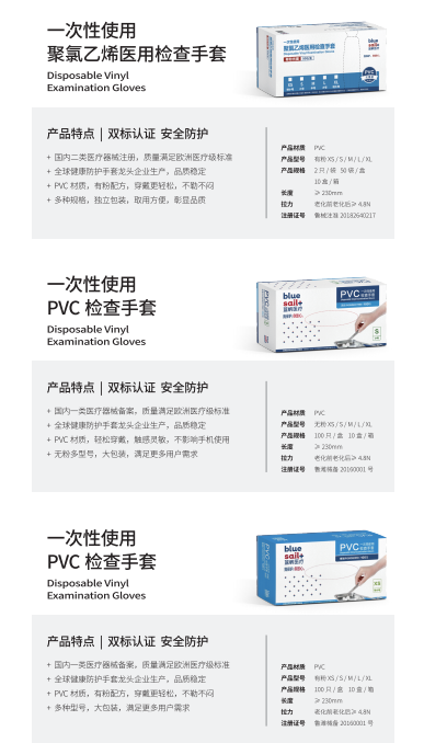 一次性使用PVC檢查手套