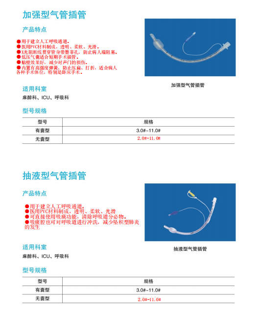 加強(qiáng)型氣管插管