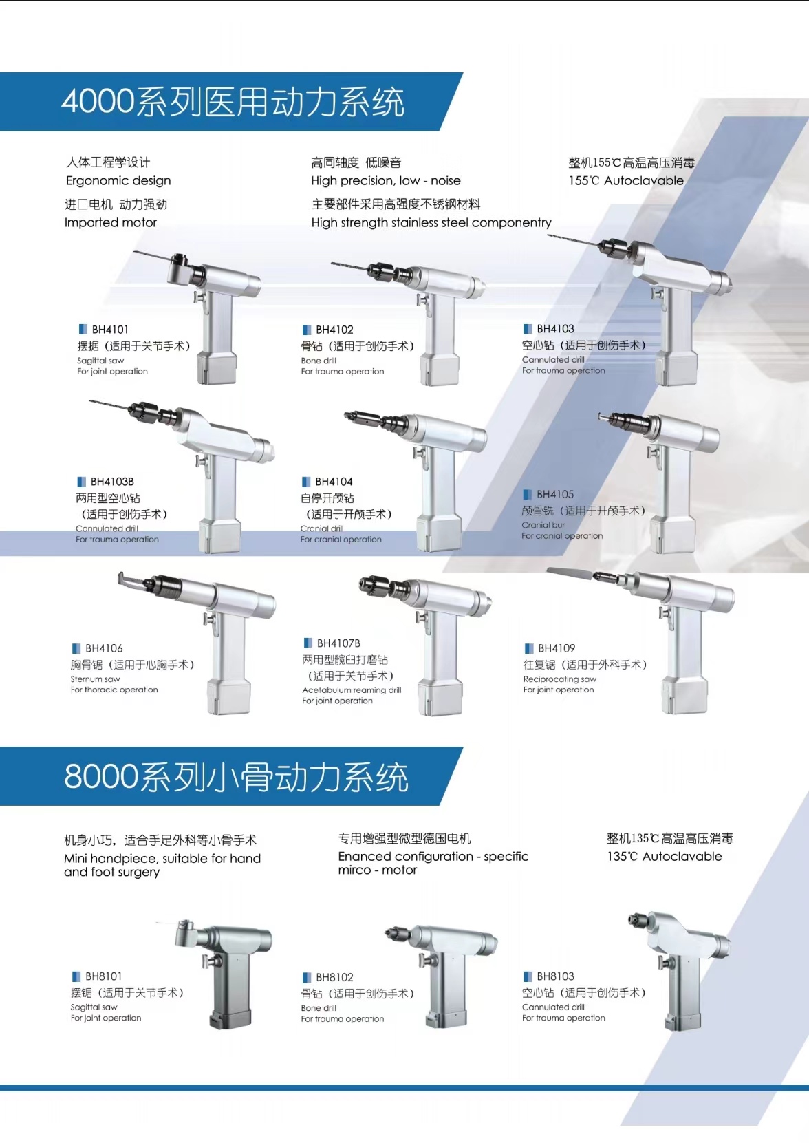 4000系列醫(yī)用動力系統(tǒng)